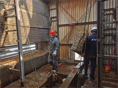 解決開式冷卻塔漂流水的方案(開式橫流冷卻塔)